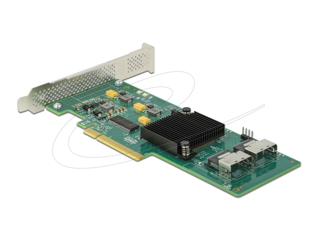 DeLock 8 port SATA PCI Express x8 Card with Connection Cable DeLock 8 port SATA PCI Express x8 Card with Connection Cable