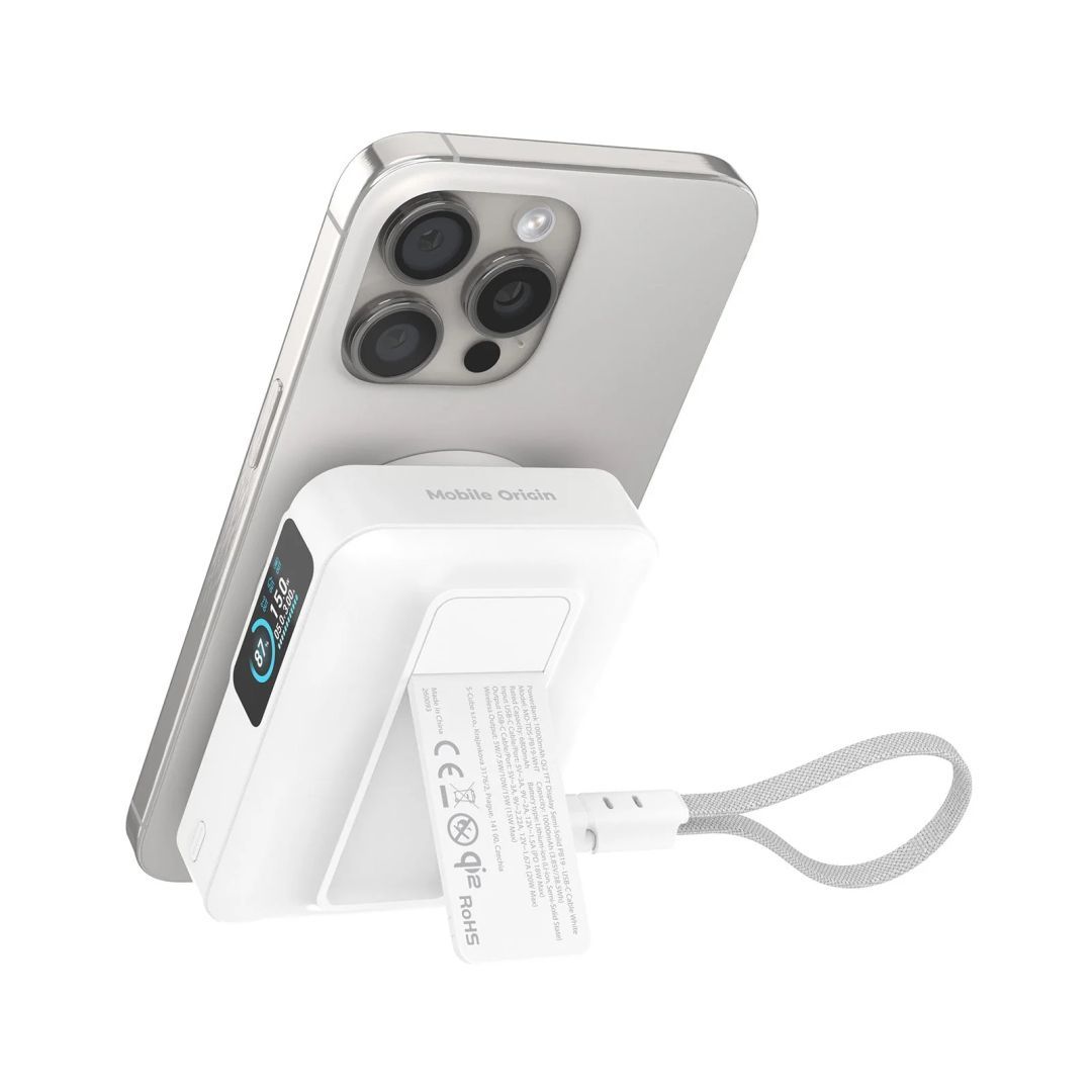 Mobile Origin 10000 mAh PowerBank White Mobile Origin 10000 mAh PowerBank White