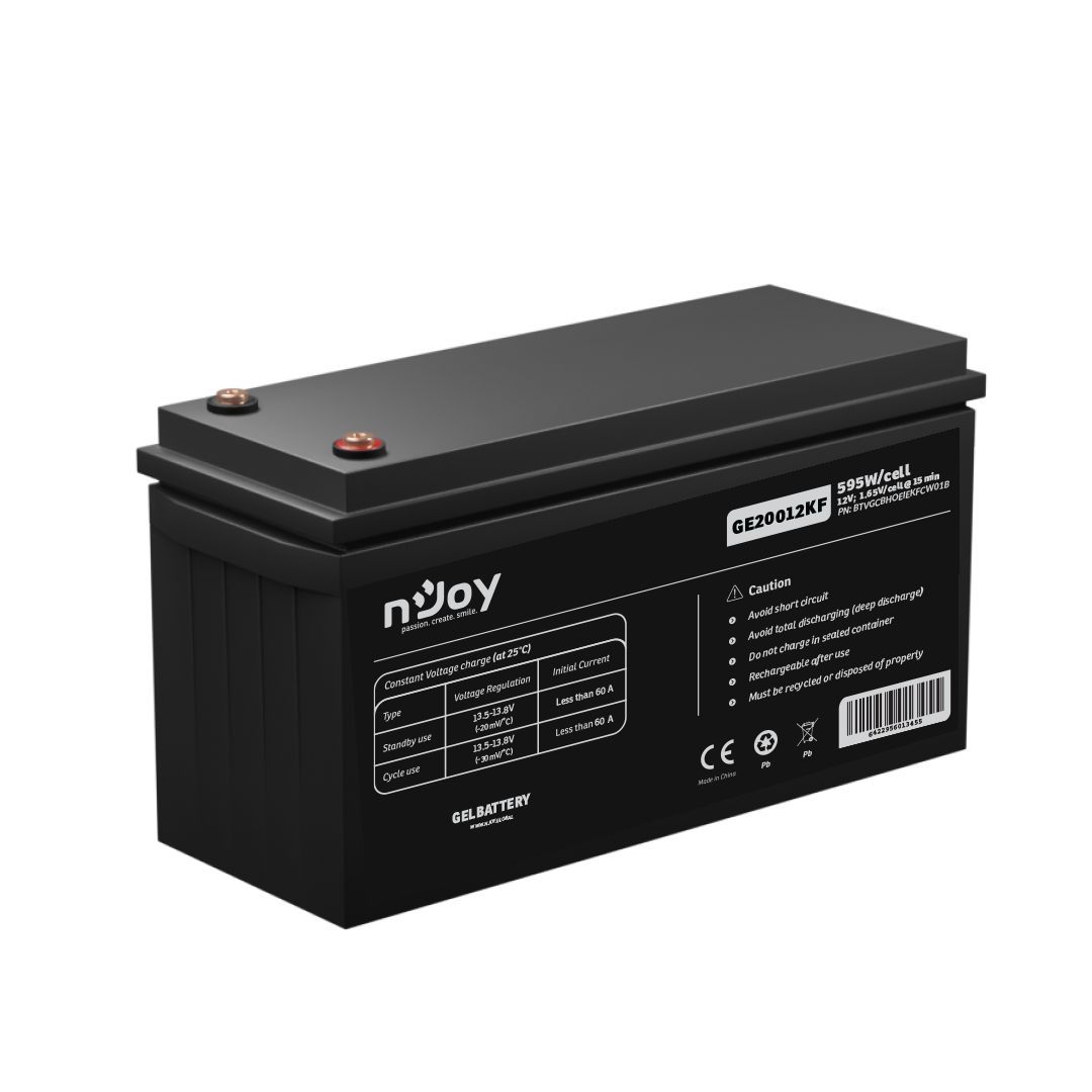 Njoy 12V/200Ah szünetmentes akkumulátor 1db/csomag Njoy 12V/200Ah szünetmentes akkumulátor 1db/csomag