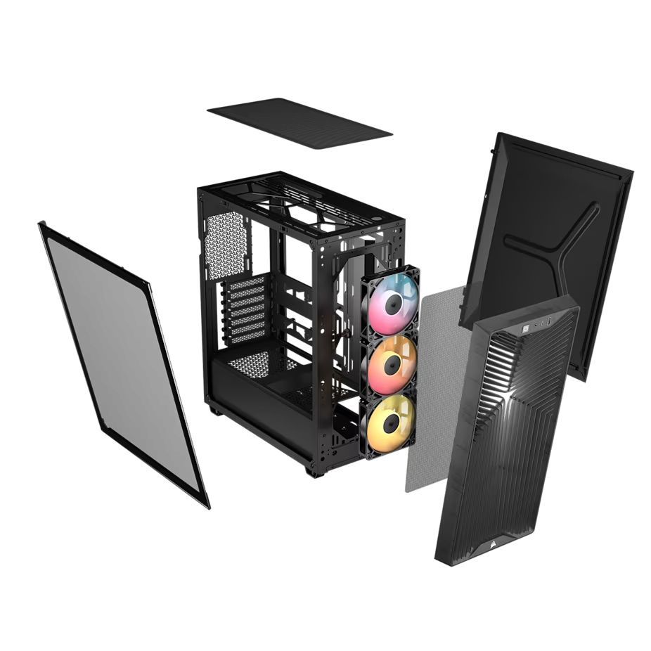 Corsair 3200D RS ARGB Tempered Glass Smoke Corsair 3200D RS ARGB Tempered Glass Smoke