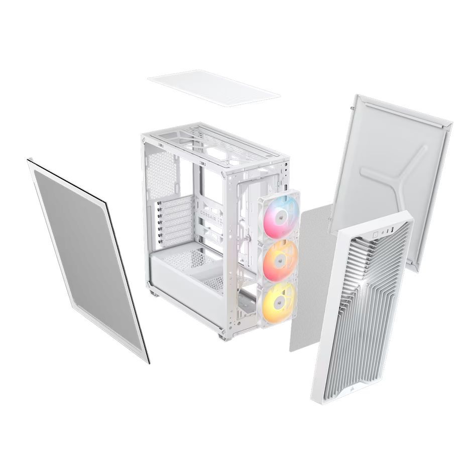 Corsair 3200D RS ARGB Tempered Glass White Corsair 3200D RS ARGB Tempered Glass White