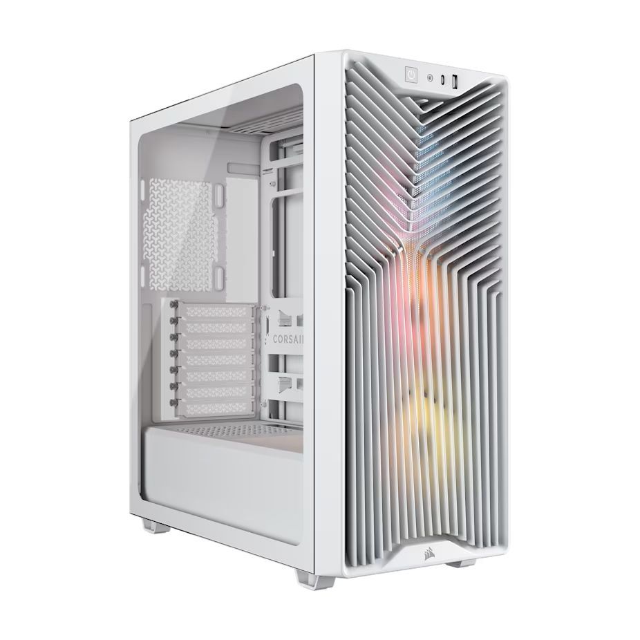 Corsair 3200D RS ARGB Tempered Glass White Corsair 3200D RS ARGB Tempered Glass White