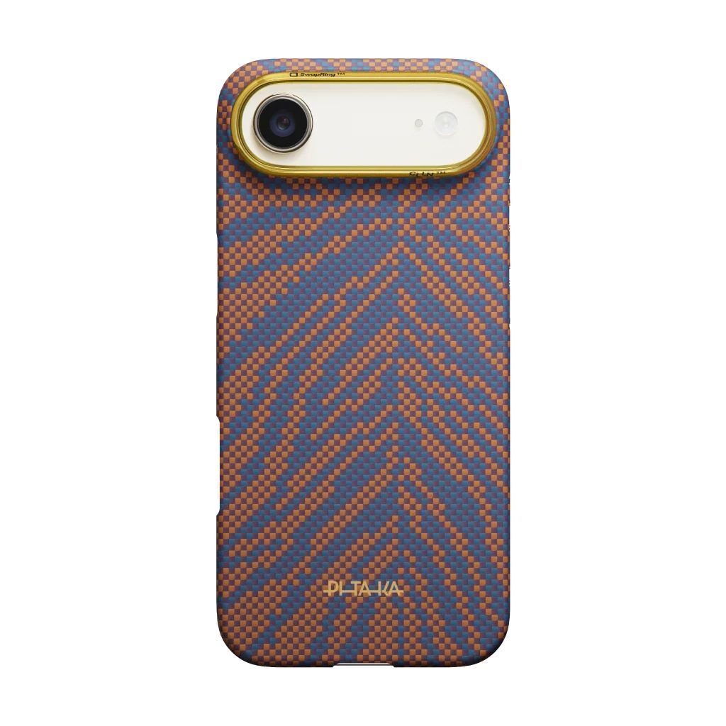 Pitaka Edge Case Breath of Veins for iPhone Air Burning Orange Pitaka Edge Case Breath of Veins for iPhone Air Burning Orange