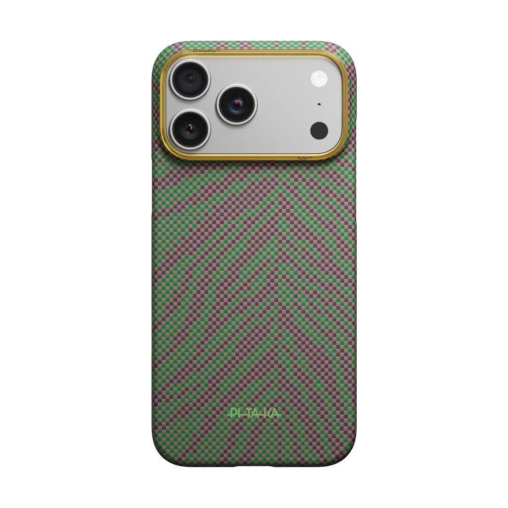 Pitaka Edge Case Breath of Veins for iPhone 17 Pro Sprout Surge Pitaka Edge Case Breath of Veins for iPhone 17 Pro Sprout Surge