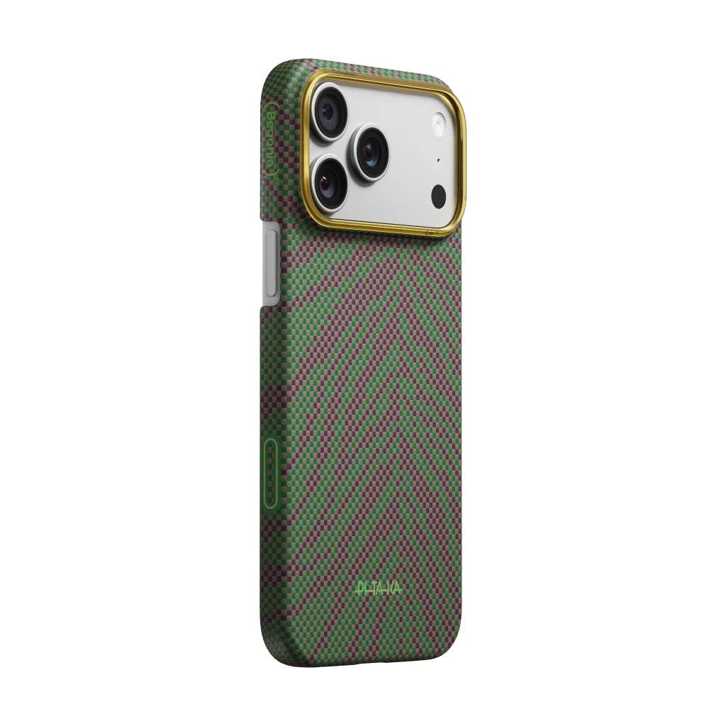 Pitaka Edge Case Breath of Veins for iPhone 17 Pro Sprout Surge Pitaka Edge Case Breath of Veins for iPhone 17 Pro Sprout Surge