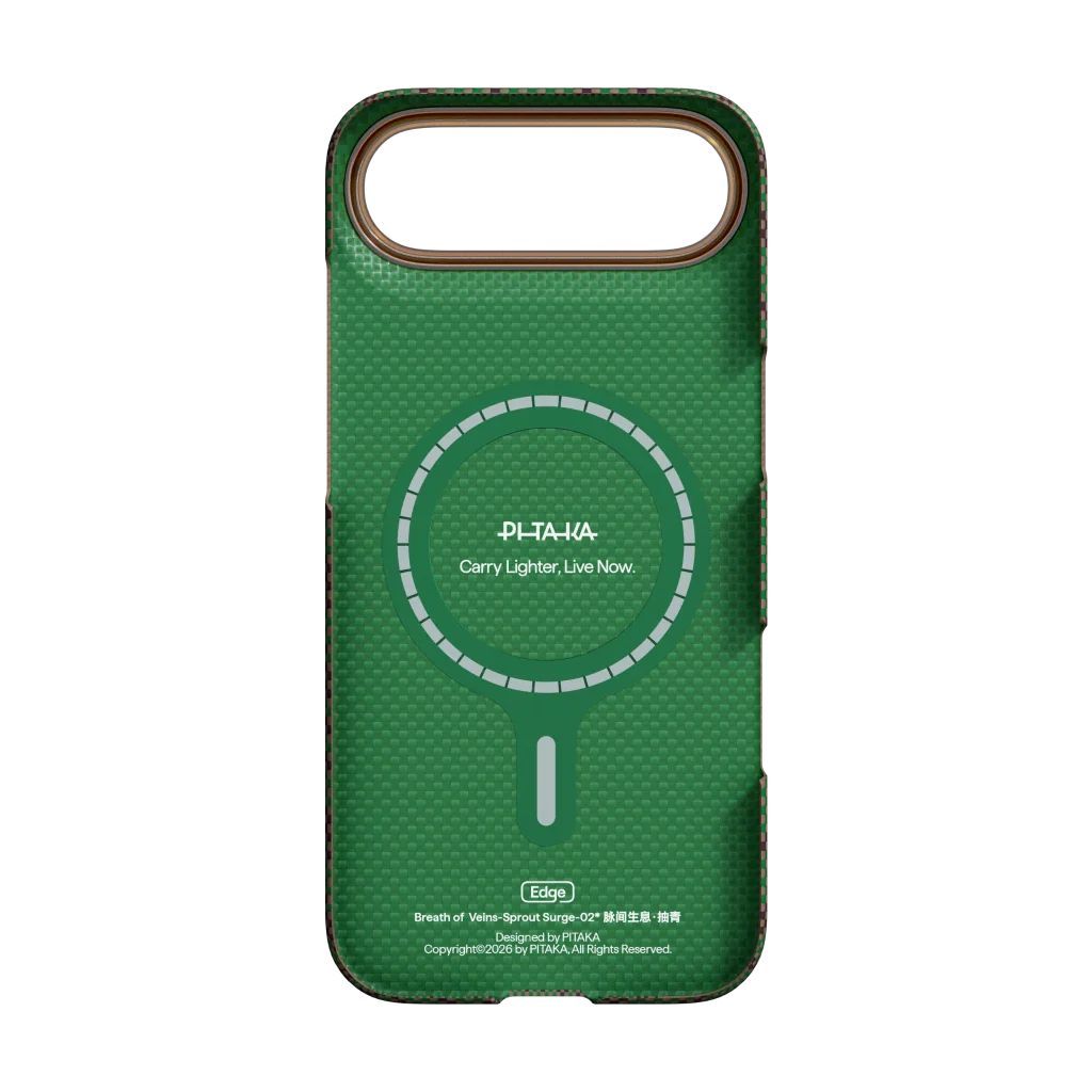Pitaka Edge Case Breath of Veins for iPhone Air Sprout Surge Pitaka Edge Case Breath of Veins for iPhone Air Sprout Surge