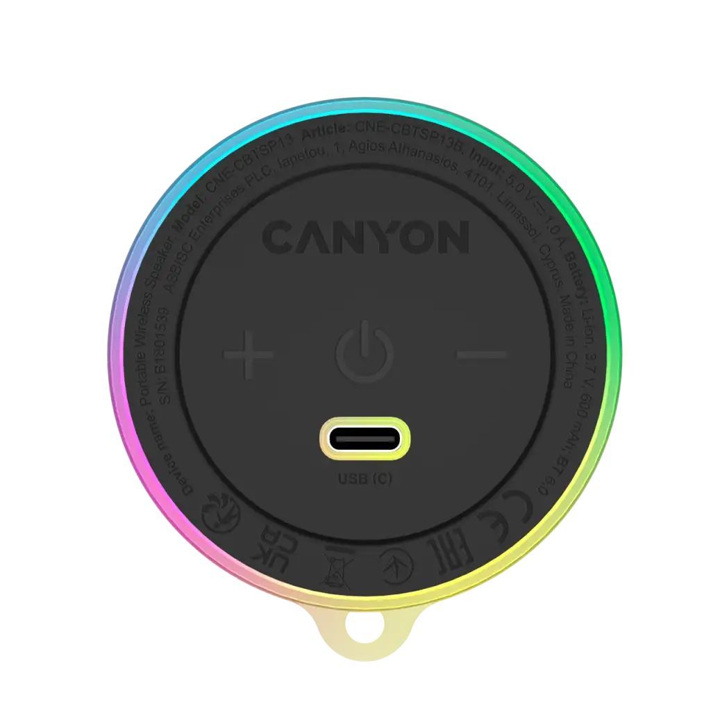 Canyon OnMove 13 Bluetooth Speaker Black Canyon OnMove 13 Bluetooth Speaker Black