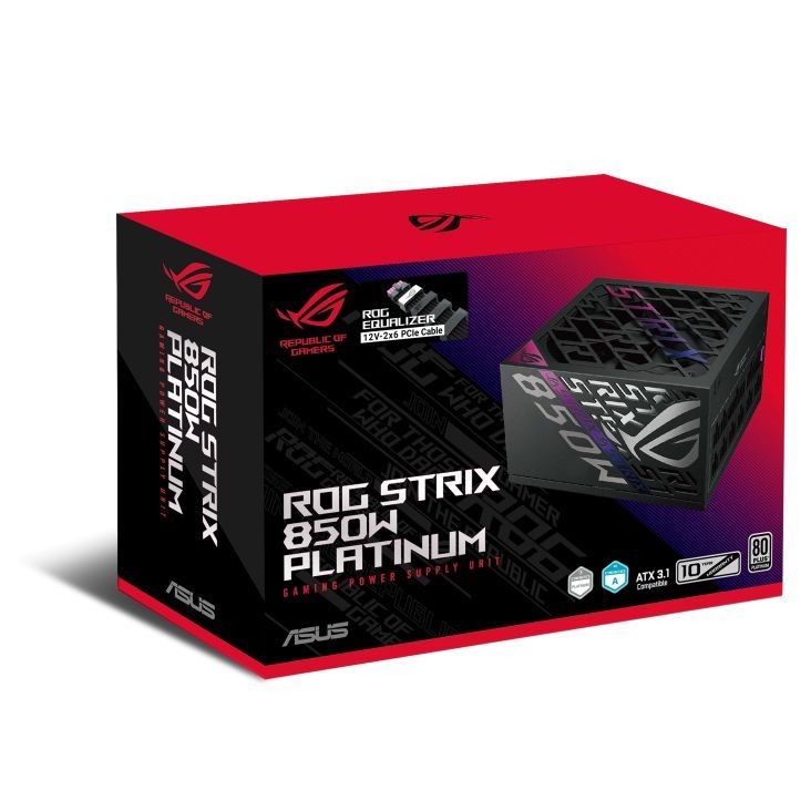 Asus 850W 80+ Platinum ROG Strix Equalizer