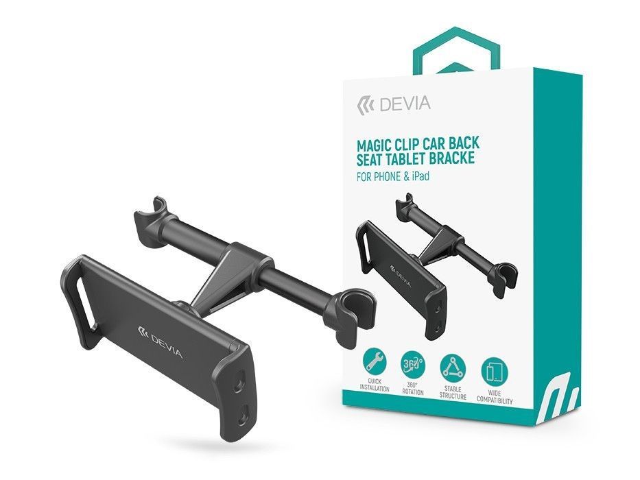 Devia ST387319 univerzális fejtármlára szerelhető telefon tartó Black