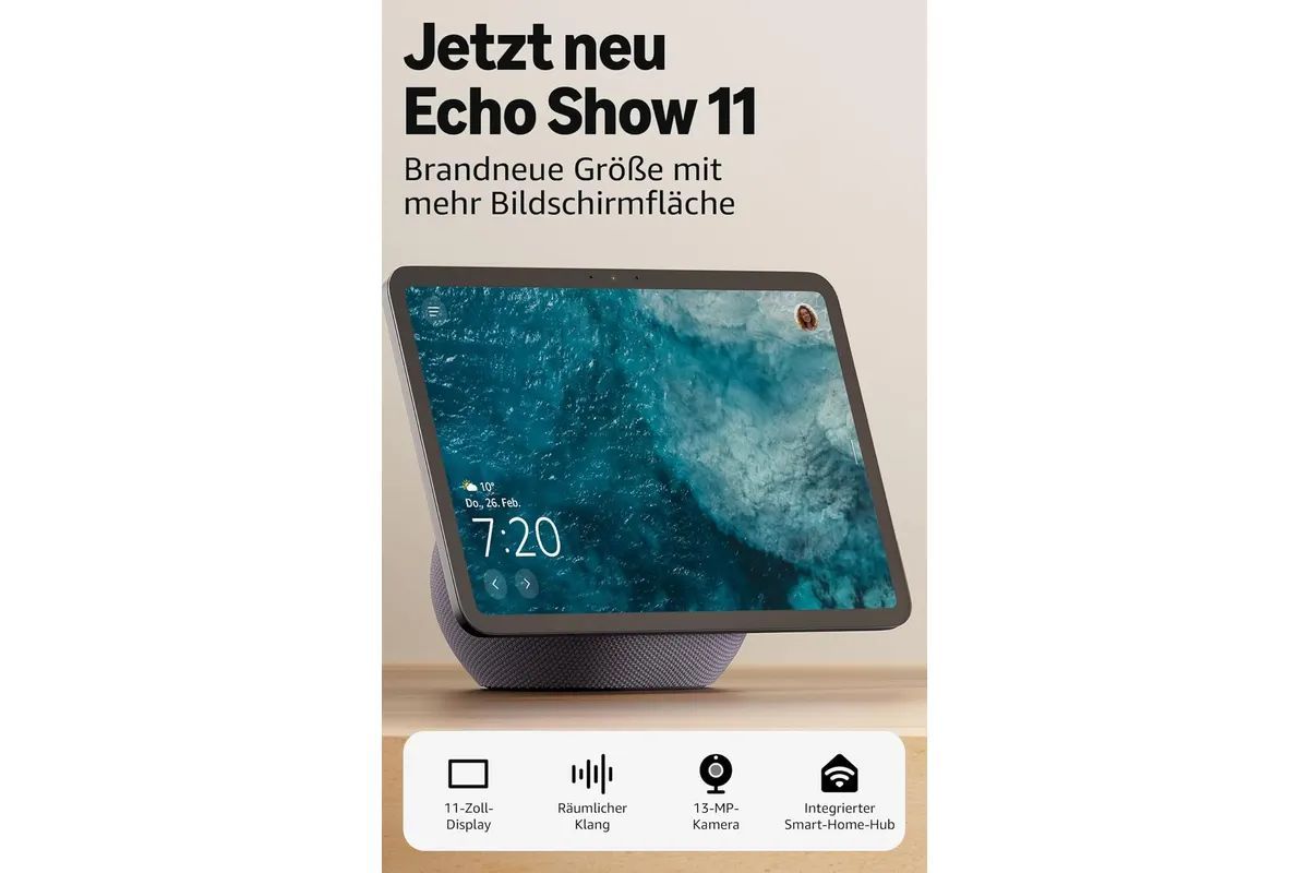 Amazon Echo Show 11 (2025) Graphite