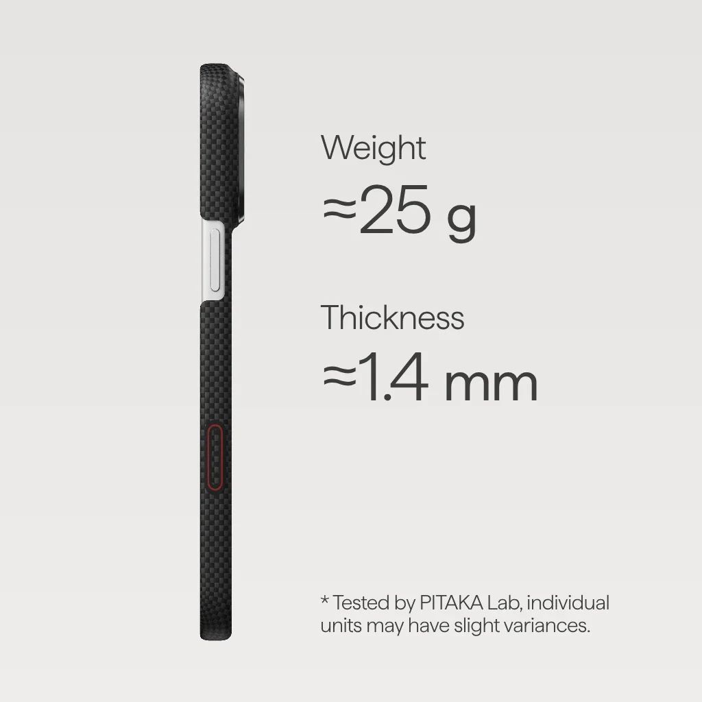 Pitaka Edge Case for iPhone 17 Pro Ink Horse Ink Rhythm Pitaka Edge Case for iPhone 17 Pro Ink Horse Ink Rhythm