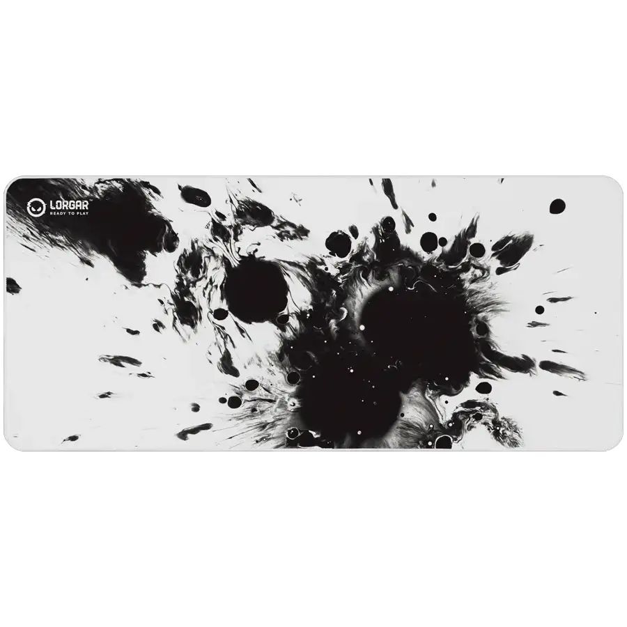 LORGAR MPA14XL Egérpad Black/White