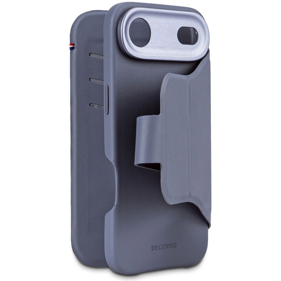 Decoded Silicone Detachable Wallet for iPhone 17 Air Forever Blue