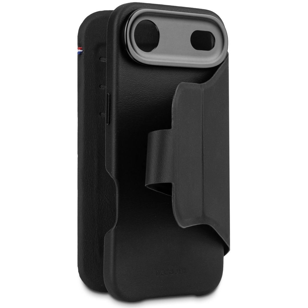 Decoded Silicone Detachable Wallet for iPhone 17 Air Phantom Black