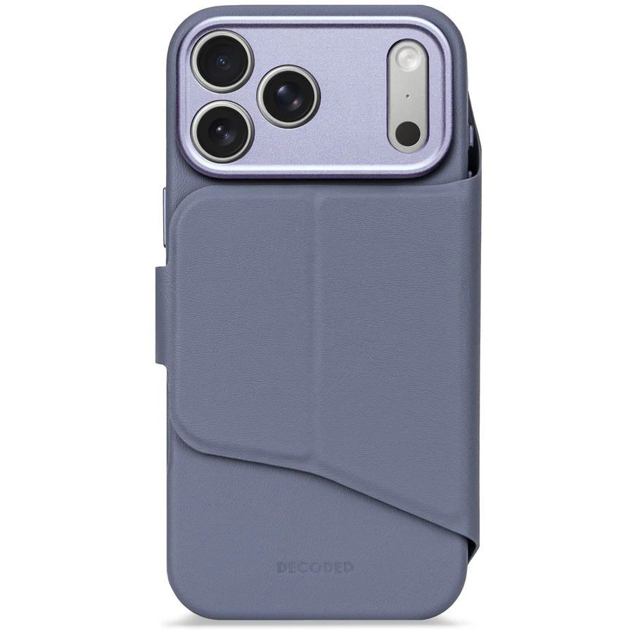Decoded Silicone Detachable Wallet for iPhone 17 Pro Forever Blue