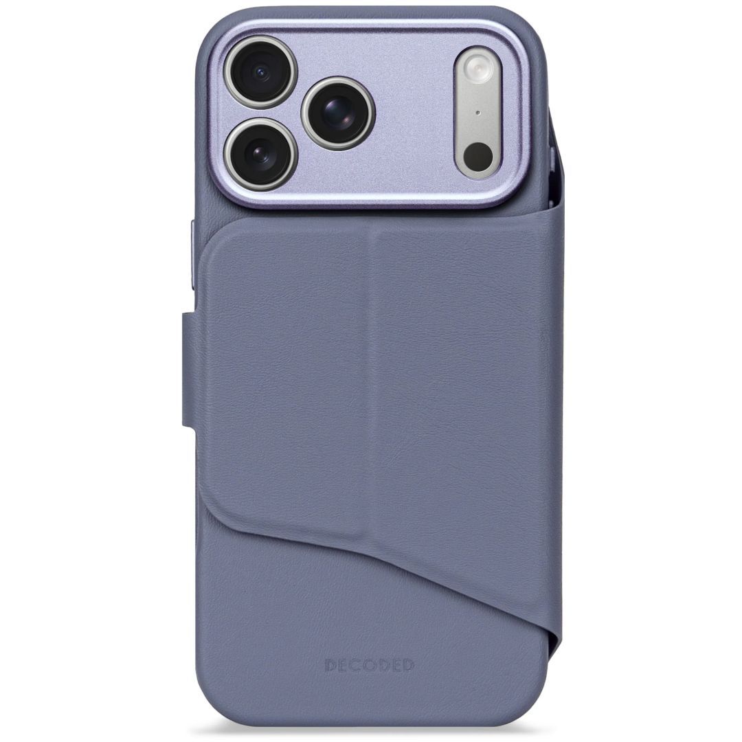 Decoded Silicone Detachable Wallet for iPhone 17 Pro Max Forever Blue