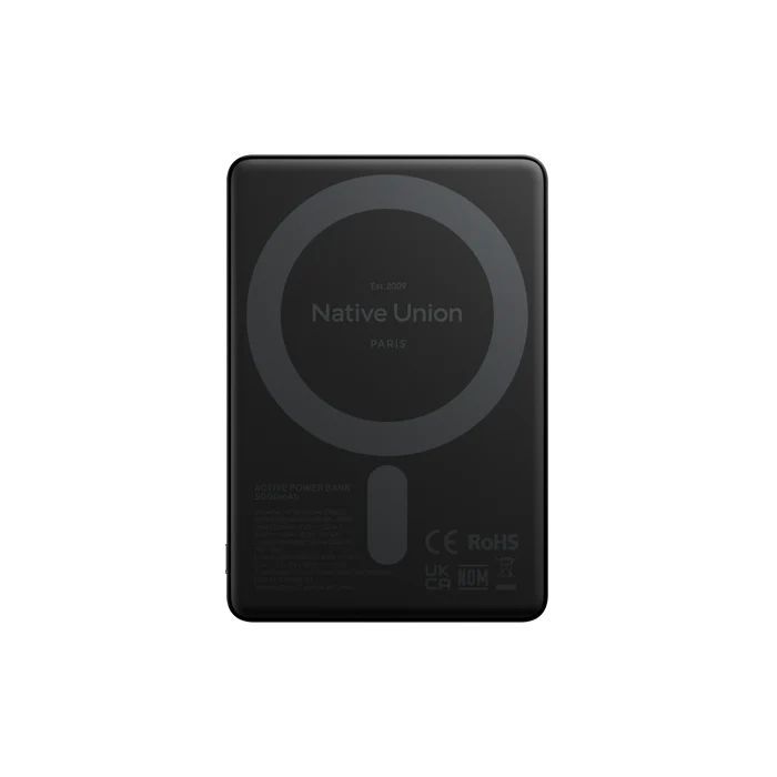 Native Union Active MagSafe 5000 mAh PowerBank Black