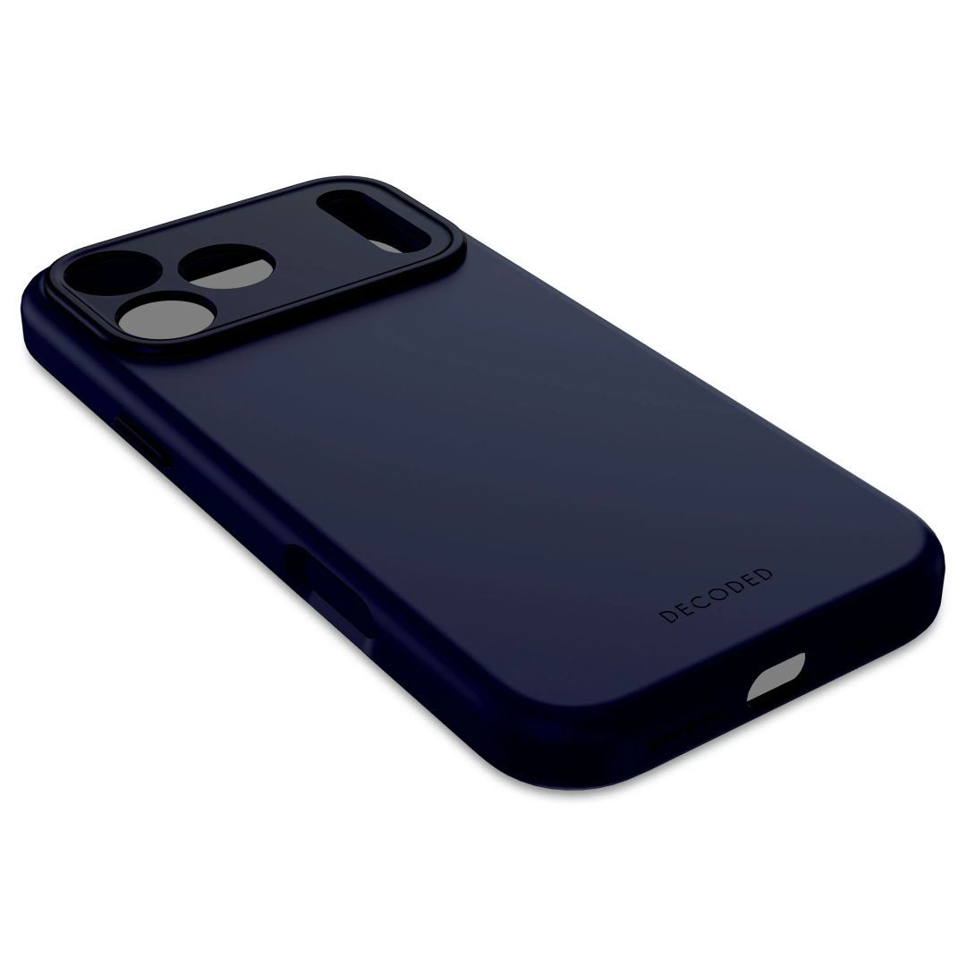 Decoded AntiMicrobial Silicone Backcover for iPhone 17 Pro Max Navy