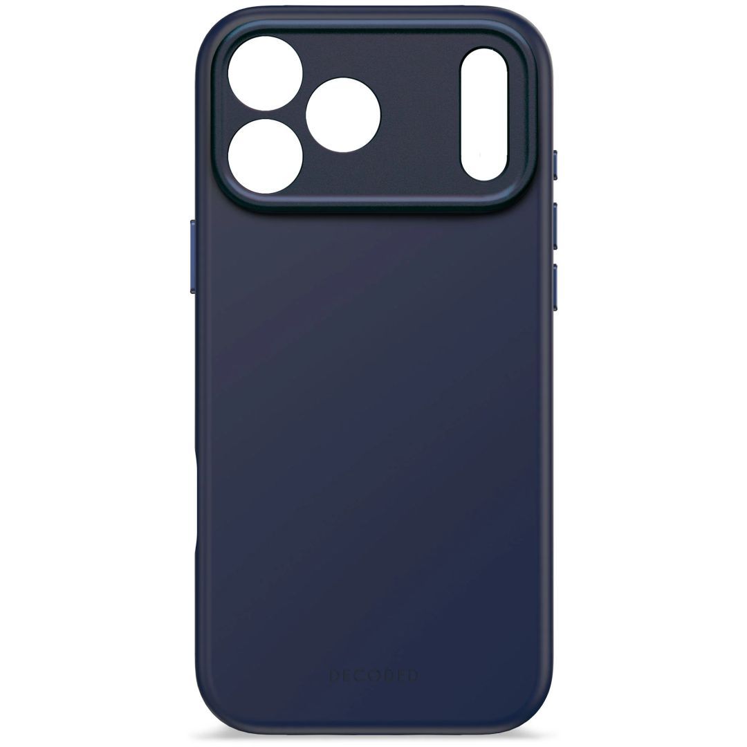 Decoded AntiMicrobial Silicone Backcover for iPhone 17 Pro Max Navy