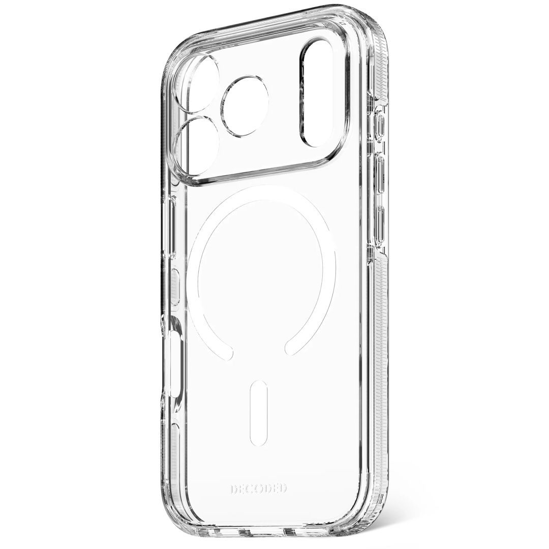Decoded DropTec Backcover for iPhone 17 Pro Transparent