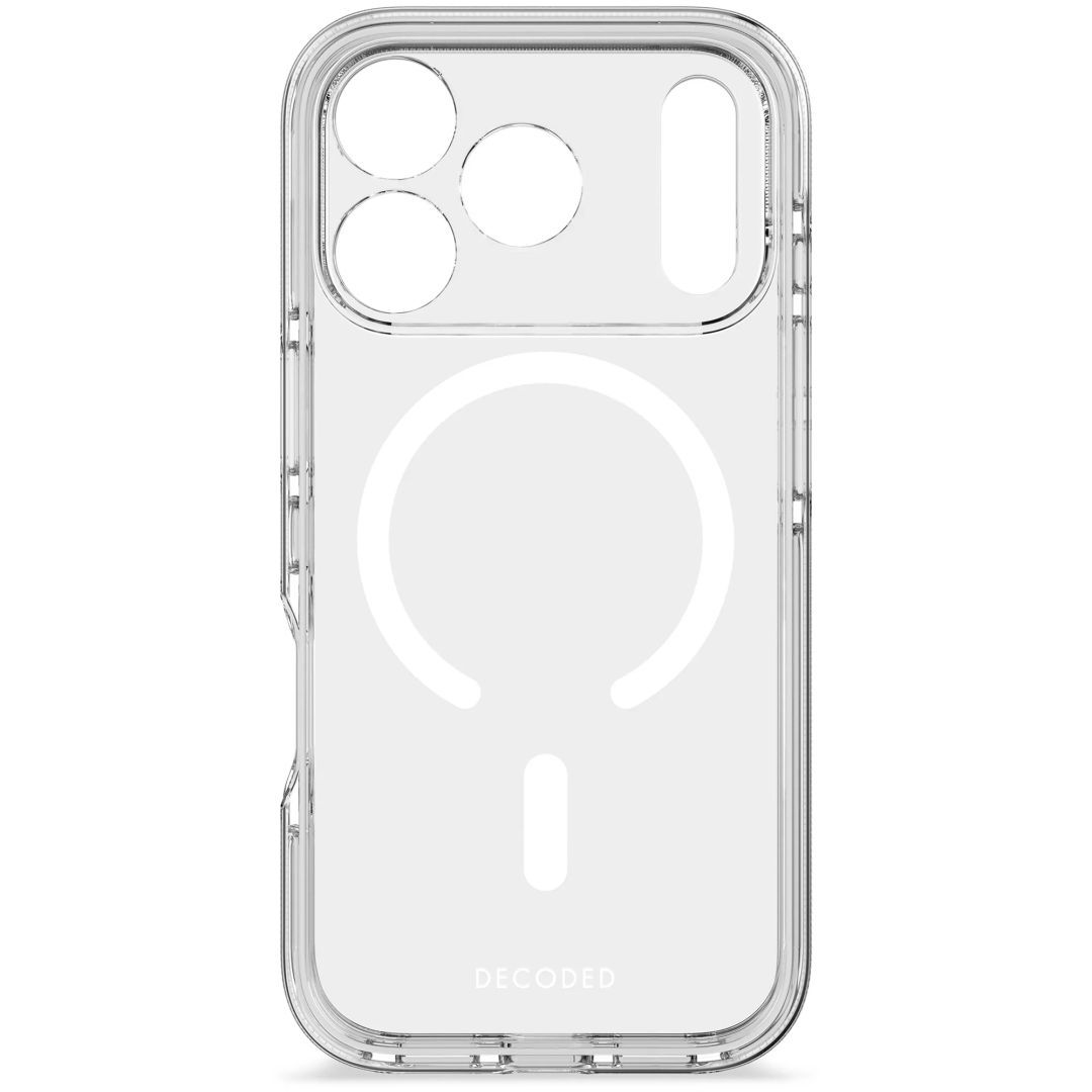 Decoded DropTec Backcover for iPhone 17 Pro Transparent