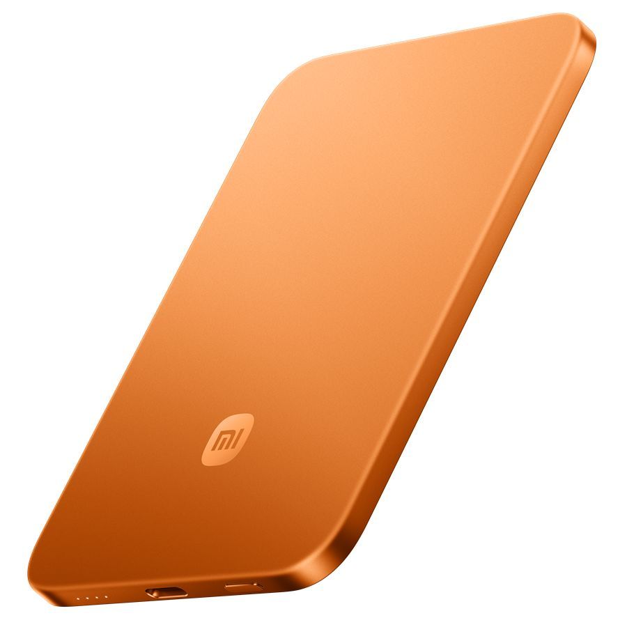 Xiaomi UltraThin Magnetic 5000mAh PowerBank Glacier Orange Xiaomi UltraThin Magnetic 5000mAh PowerBank Glacier Orange
