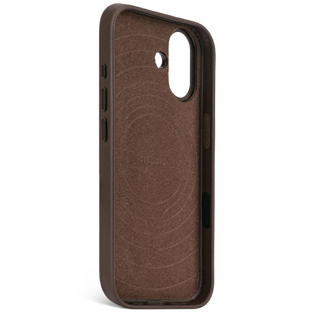 Decoded Leather Backcover iPhone 17 Chocolate Brown