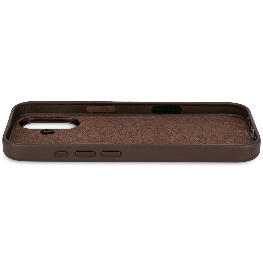 Decoded Leather Backcover iPhone 17 Chocolate Brown