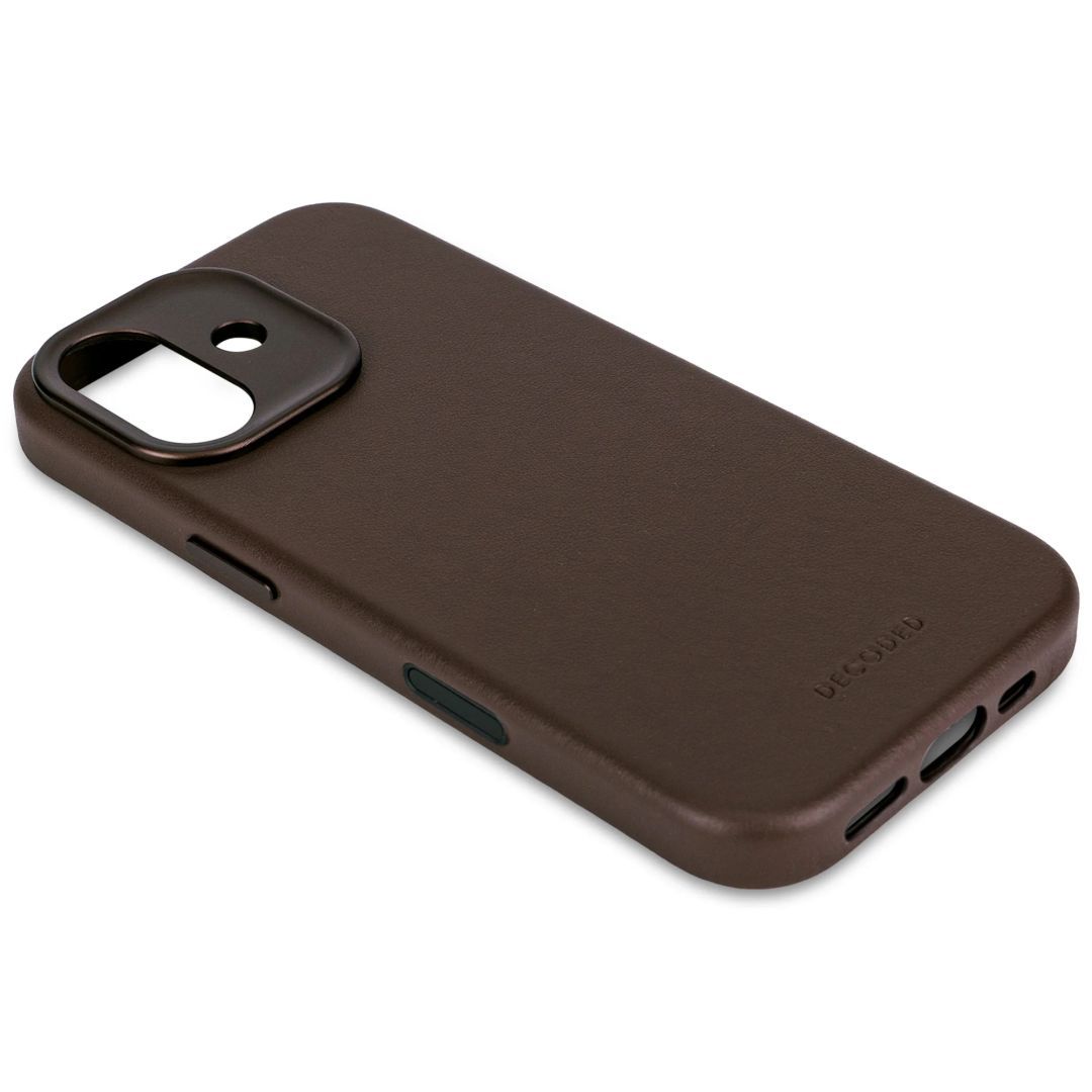 Decoded Leather Backcover iPhone 17 Chocolate Brown
