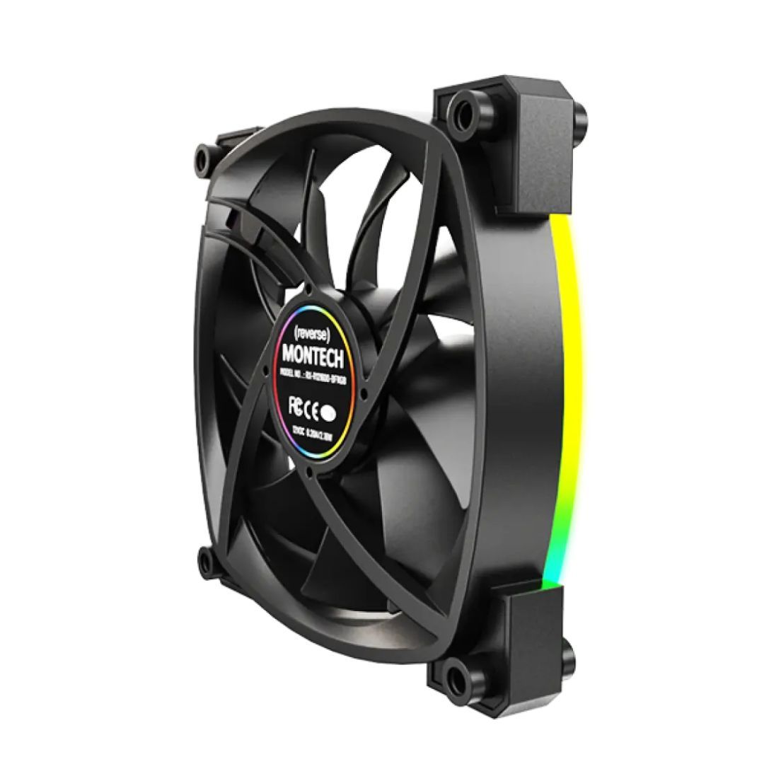 Montech RX120 PWM 3 in 1 Pack Black