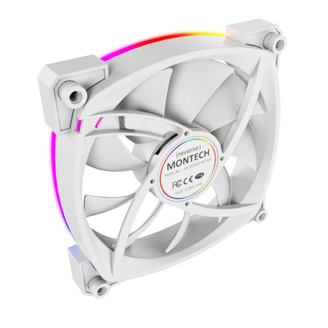 Montech RX120 PWM 3 in 1 Pack White