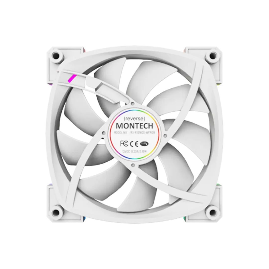 Montech RX120 PWM White