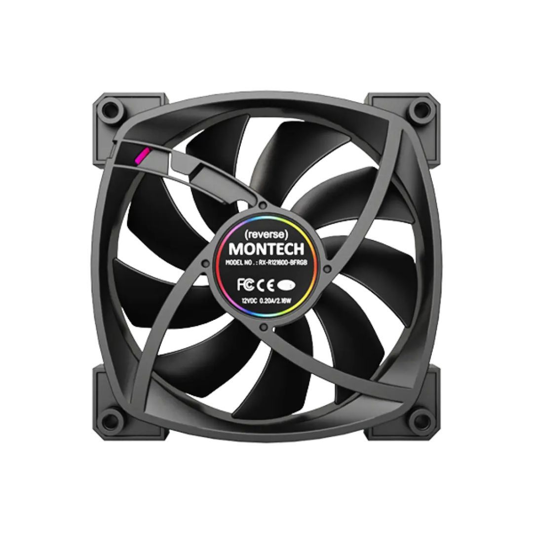 Montech RX120 PWM Black
