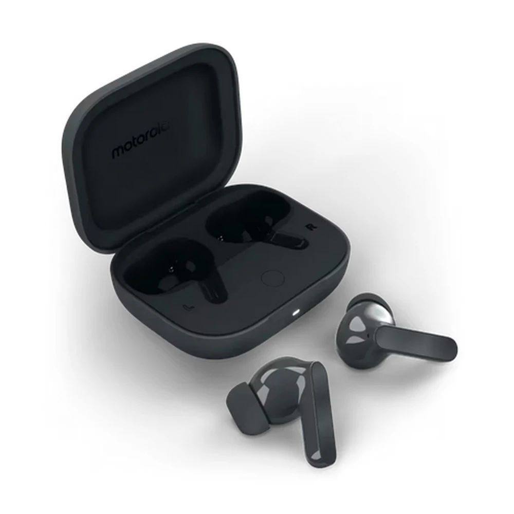Motorola Moto Buds Bass Bluetooth Headset Dark Shadow