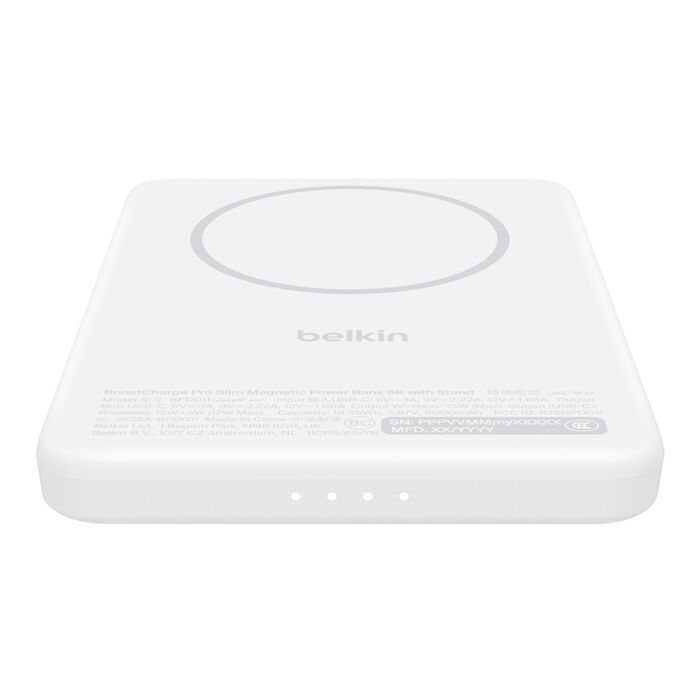 Belkin BoostCharge Slim 5000mAh PowerBank White