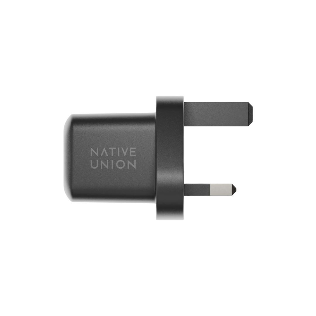 Native Union USB-C Fast GaN Charger 30W + USB-C Cable Black