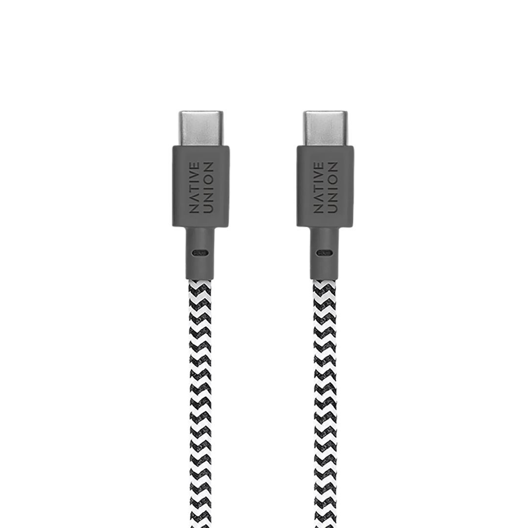 Native Union USB-C Fast GaN Charger 30W + USB-C Cable Zebra