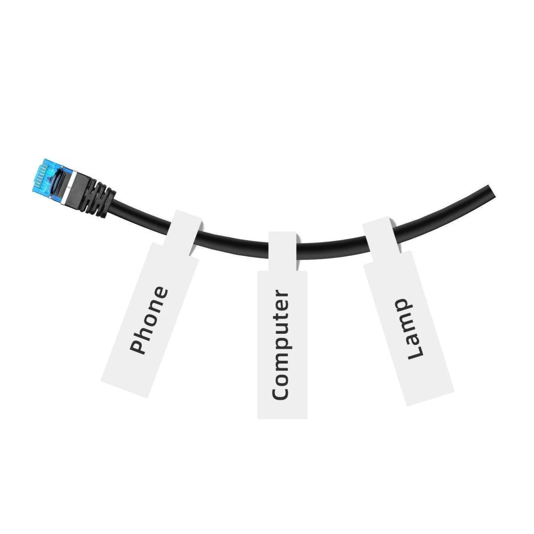 NIIMBOT T12.5*74+35-60 Cable Label White NIIMBOT T12.5*74+35-60 Cable Label White