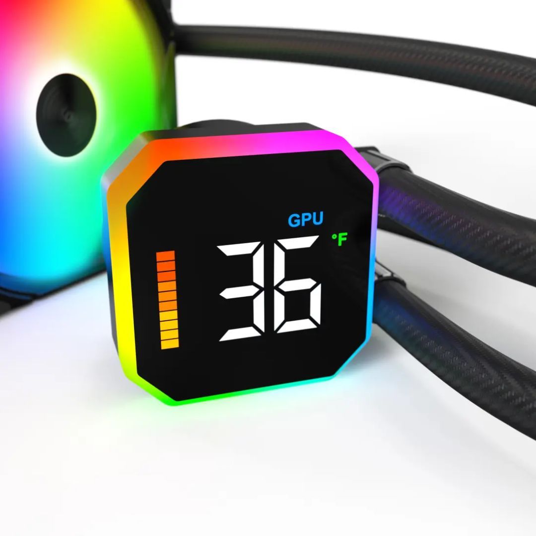 Montech HyperFlow Digital 360 Black