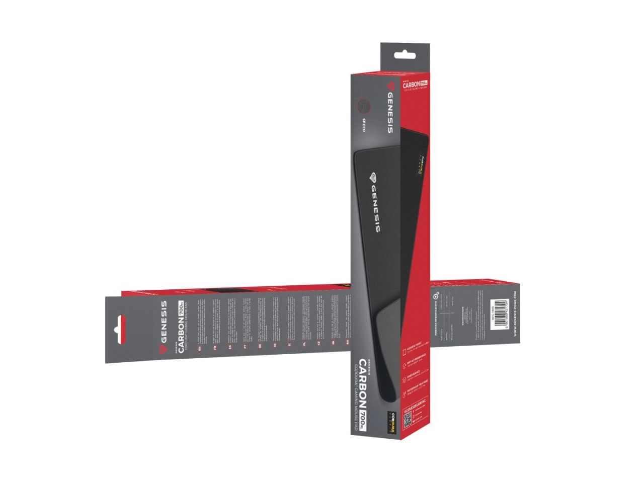 Genesis Carbon 700 XL Cordura Egérpad Black Genesis Carbon 700 XL Cordura Egérpad Black