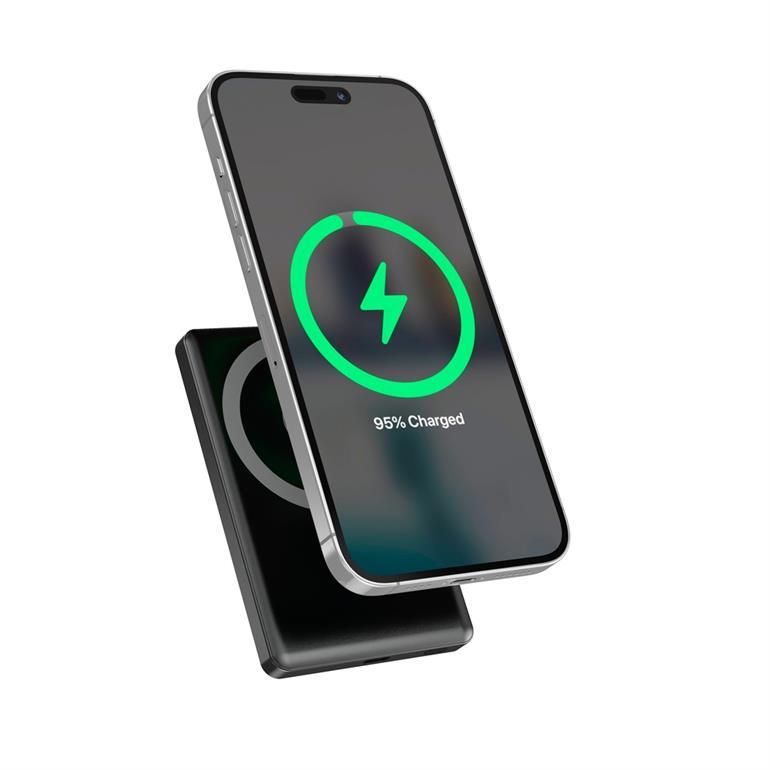 Gembird PB10-WPC15M-LCD-01 10000mAh Wireless PowerBank Black Gembird PB10-WPC15M-LCD-01 10000mAh Wireless PowerBank Black