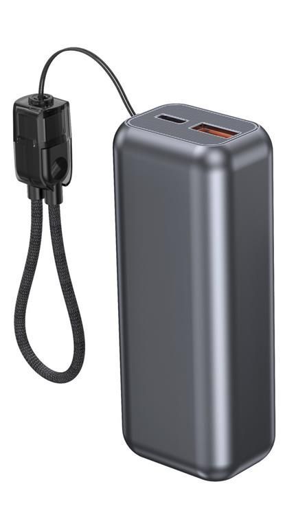 Gembird PB10-PD20-LCD-02 10000mAh PowerBank Space Grey Gembird PB10-PD20-LCD-02 10000mAh PowerBank Space Grey