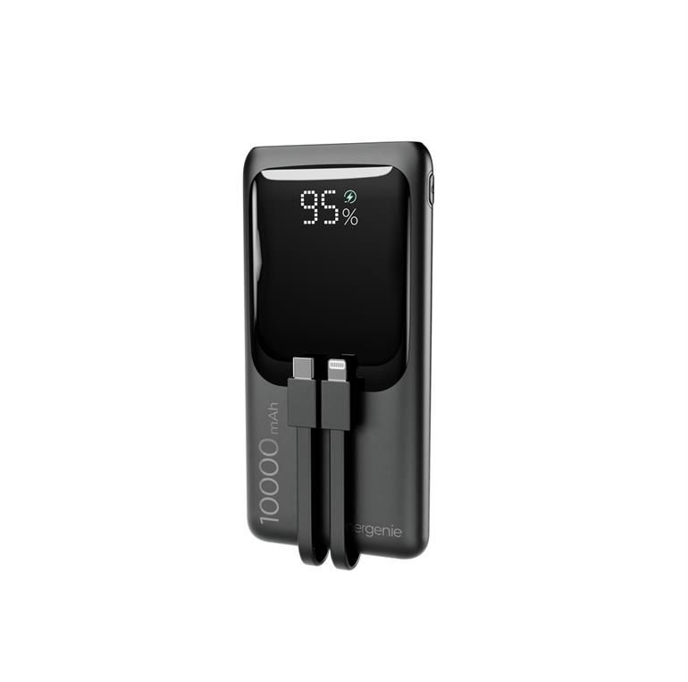 Gembird PB10-PD20-LCD-01 10000mAh PowerBank Black
