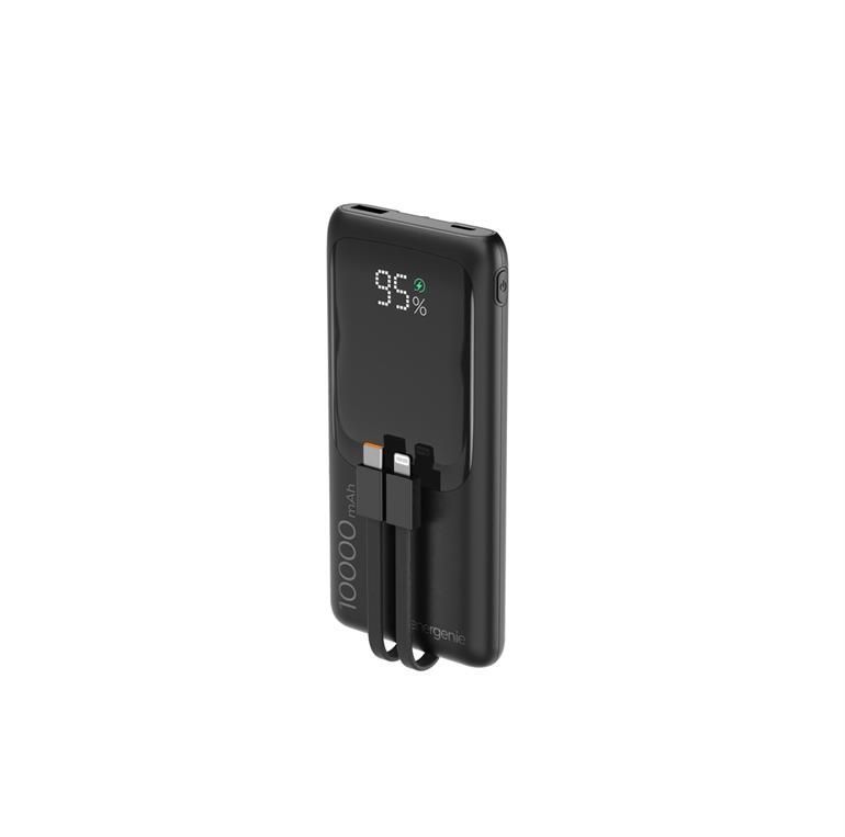 Gembird PB10-PD20-LCD-01 10000mAh PowerBank Black