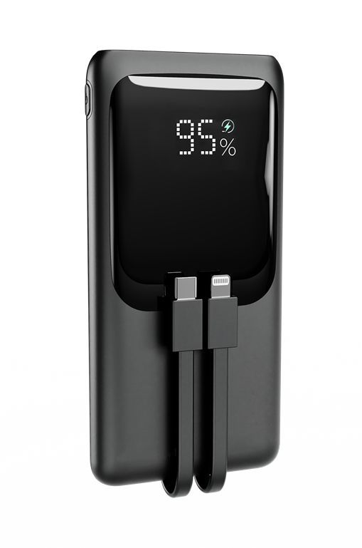Gembird PB10-PD20-LCD-01 10000mAh PowerBank Black