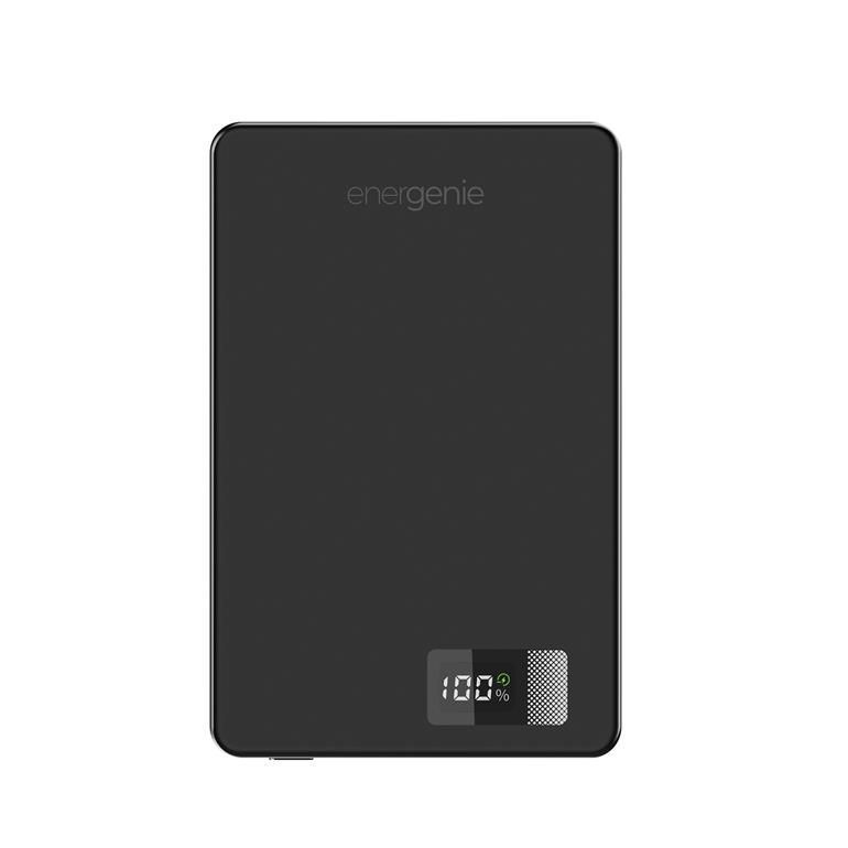 Gembird PB05-WPC15M-LCD-01 5000mAh Wireless PowerBank Black