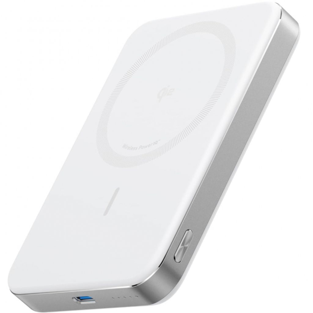 ANKER MagGo 10000mAh Slim Magnetic PowerBank White ANKER MagGo 10000mAh Slim Magnetic PowerBank White