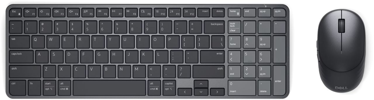Dell KM746 Pro 7 Rechargeable Compact Keyboard and Mouse HU Dell KM746 Pro 7 Rechargeable Compact Keyboard and Mouse HU