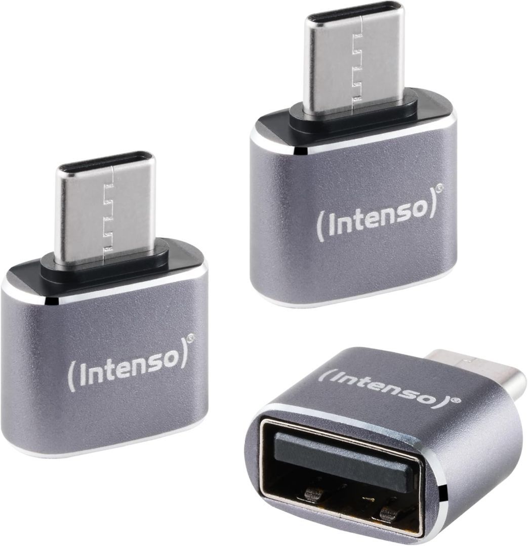 Intenso A480C USB Adapter Grey(3-pack) Intenso A480C USB Adapter Grey(3-pack)