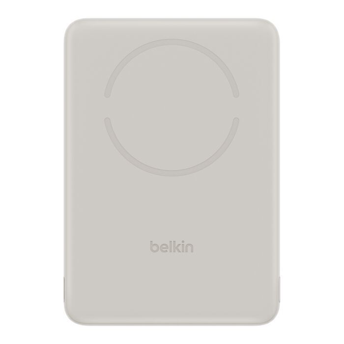 Belkin BoostCharge Slim Magnetic 5000mAh PowerBank Sand